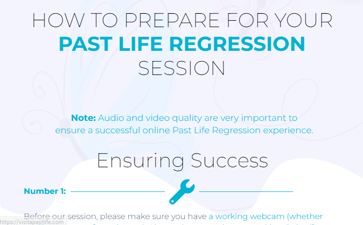 Past Life Regression Session Preparation - Visit A Past Life