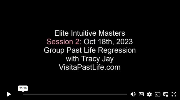 Main Session 2: Group Past Life Regression - 1: October 18 2023 | 34 Minutes